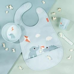 Done by Deer Coffret premier repas Foodie Playground bleu