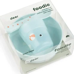 Done by Deer Coffret premier repas Foodie Playground bleu