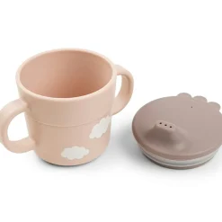 Outlet Coffret premier repas Happy clouds Rose (3 pièces) Coffret Repas