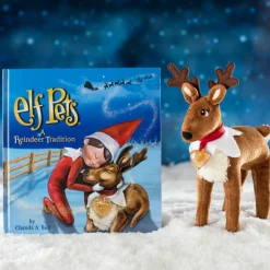 Sale Coffret Renne Elf Pets et livre Livres Et Jouets De Noël