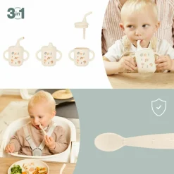 Online Coffret repas Comme un Grand Little Roar (3 pièces) Coffret Repas