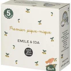 Petit Jour Paris Coffret repas Emile et Ida (5 pièces)