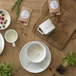 Online Coffret repas en porcelaine rose Garden Explorer (3 pièces) Coffret Repas