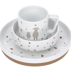 Sale Coffret repas en porcelaine Tiny Farmer mouton et oie Coffret Repas