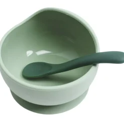 Trois Kilos Sept Coffret repas en silicone Vert Sauge-Vert Sapin (2 pièces)