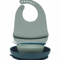 Outlet Coffret repas en silicone vert (4 pièces) Coffret Repas