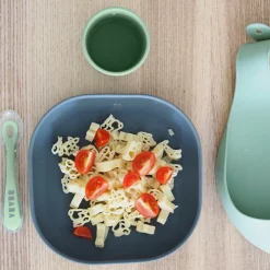 Béaba Coffret repas en silicone Minéral (4 pièces)