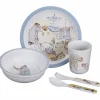 Coffret repas Ernest et Célestine bleu (5 pièces) Coffret Repas