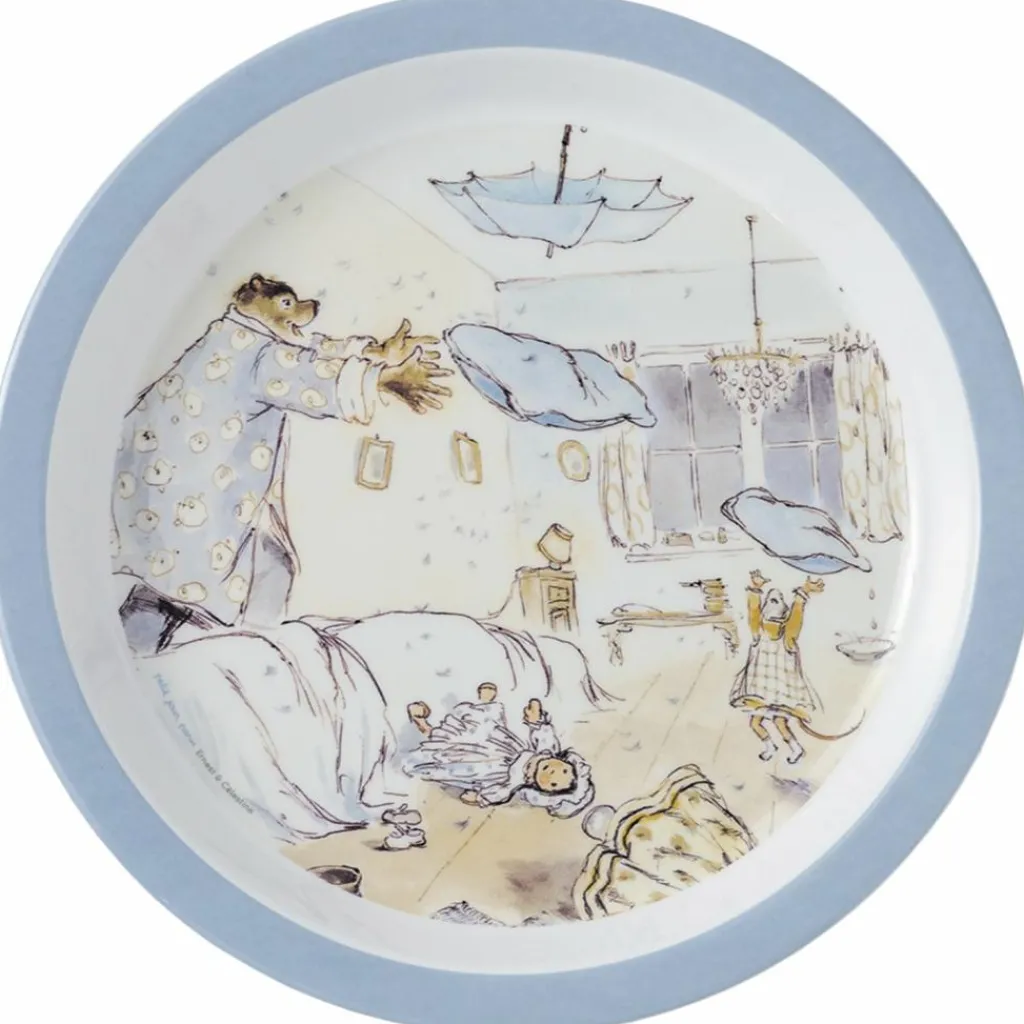 Coffret repas Ernest et Célestine bleu (5 pièces) Coffret Repas