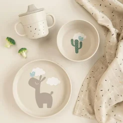 Done by Deer Coffret repas Lalee Sable (3 pièces)