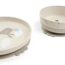 Done by Deer Coffret repas Lalee Sable (3 pièces)