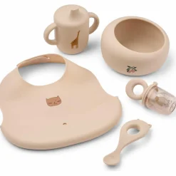 Liewood Coffret repas Mileah Apple Blossom (5 pièces)