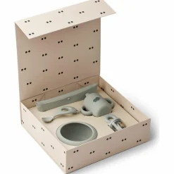 Liewood Coffret repas Mileah Dove Blue (5 pièces)