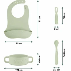 Babymoov Coffret repas Mini Arty (4 pièces)