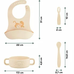 Best Coffret repas Mini Roar (4 pièces) Coffret Repas