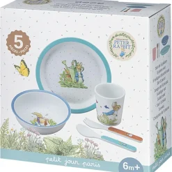 Petit Jour Paris Coffret repas Pierre Lapin (5 pièces)