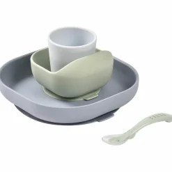 Best Coffret repas silicone Galet (4 pièces) Coffret Repas