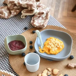 Best Coffret repas silicone Galet (4 pièces) Coffret Repas