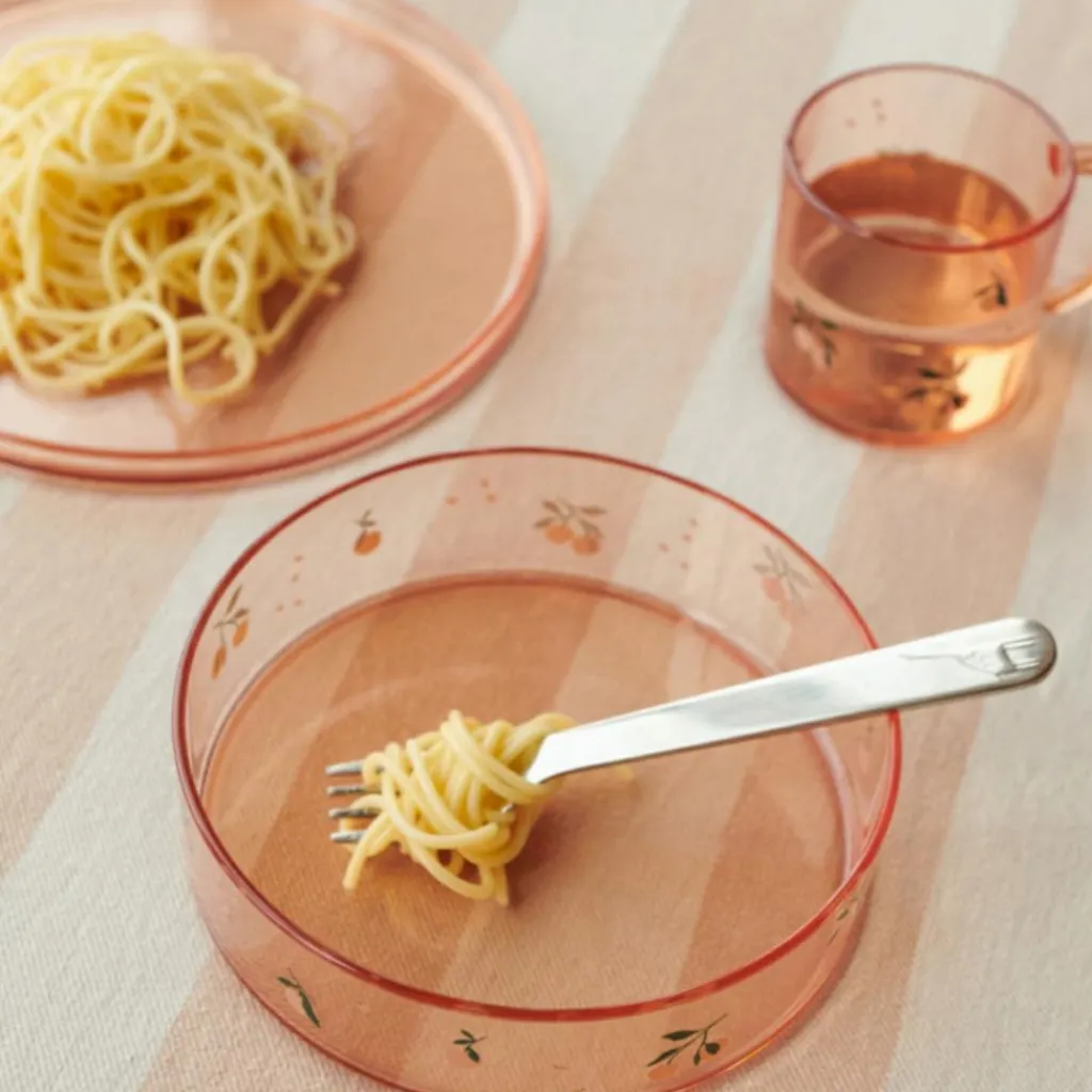 Liewood Coffret repas Siva Peach (3 pièces)