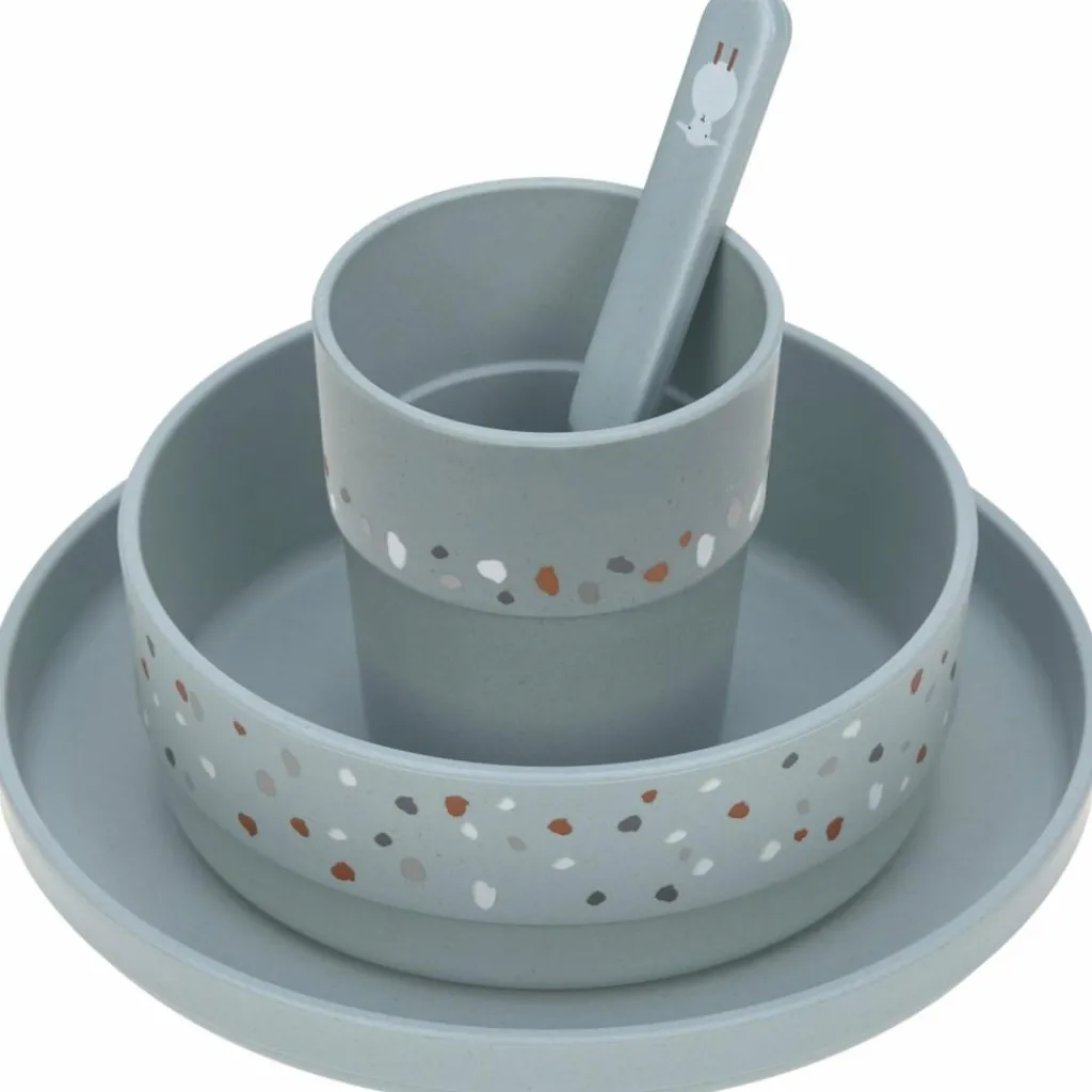 Clearance Coffret repas Tiny Farmer mouton et oie bleu Coffret Repas