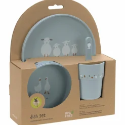 Clearance Coffret repas Tiny Farmer mouton et oie bleu Coffret Repas