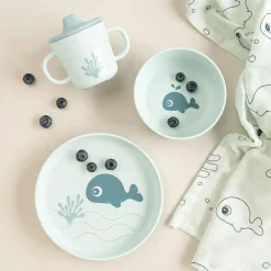 Done by Deer Coffret repas Wally Bleu (3 pièces) - Reconditionné