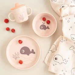 Done by Deer Coffret repas Wally Rose (3 pièces)