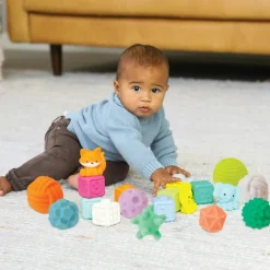 Infantino Coffret sensoriel Balls Blocks Buddies super soft