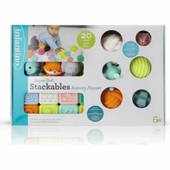 Infantino Coffret sensoriel Balls Blocks Buddies super soft