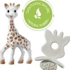 Sophie la girafe Coffret So'pure hochet + sucette de dentition