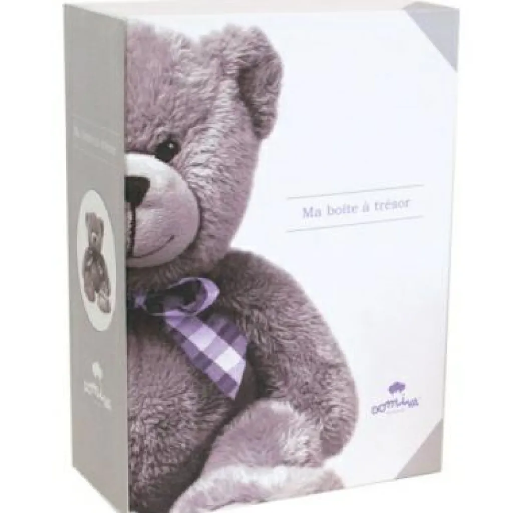 Domiva Coffret souvenirs et son livre de naissance My Little Bear