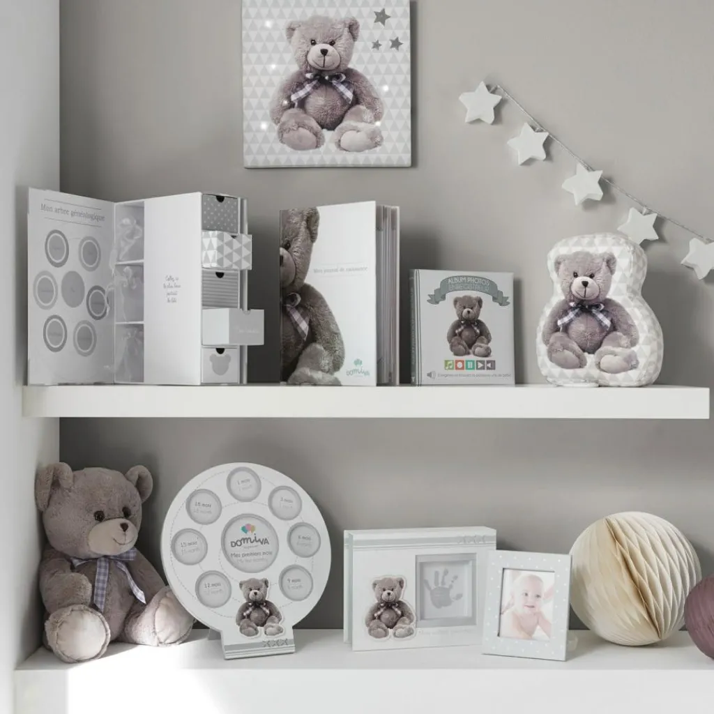 Domiva Coffret souvenirs et son livre de naissance My Little Bear