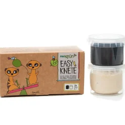 Best Coffret Suri 2 pots noir + blanc pâte à modeler naturelle et vegan Pâte À Modeler Et Accessoires