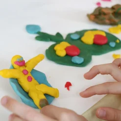 Best Coffret Suri 2 pots orange + violet pâte à modeler naturelle et vegan Pâte À Modeler Et Accessoires