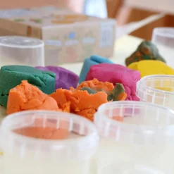 Best Coffret Suri 2 pots orange + violet pâte à modeler naturelle et vegan Pâte À Modeler Et Accessoires