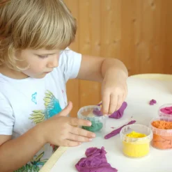 Best Coffret Suri 2 pots orange + violet pâte à modeler naturelle et vegan Pâte À Modeler Et Accessoires