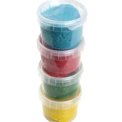 Neogrün Coffret Yuki pâte à modeler naturelle et vegan (assort. 4 pots)