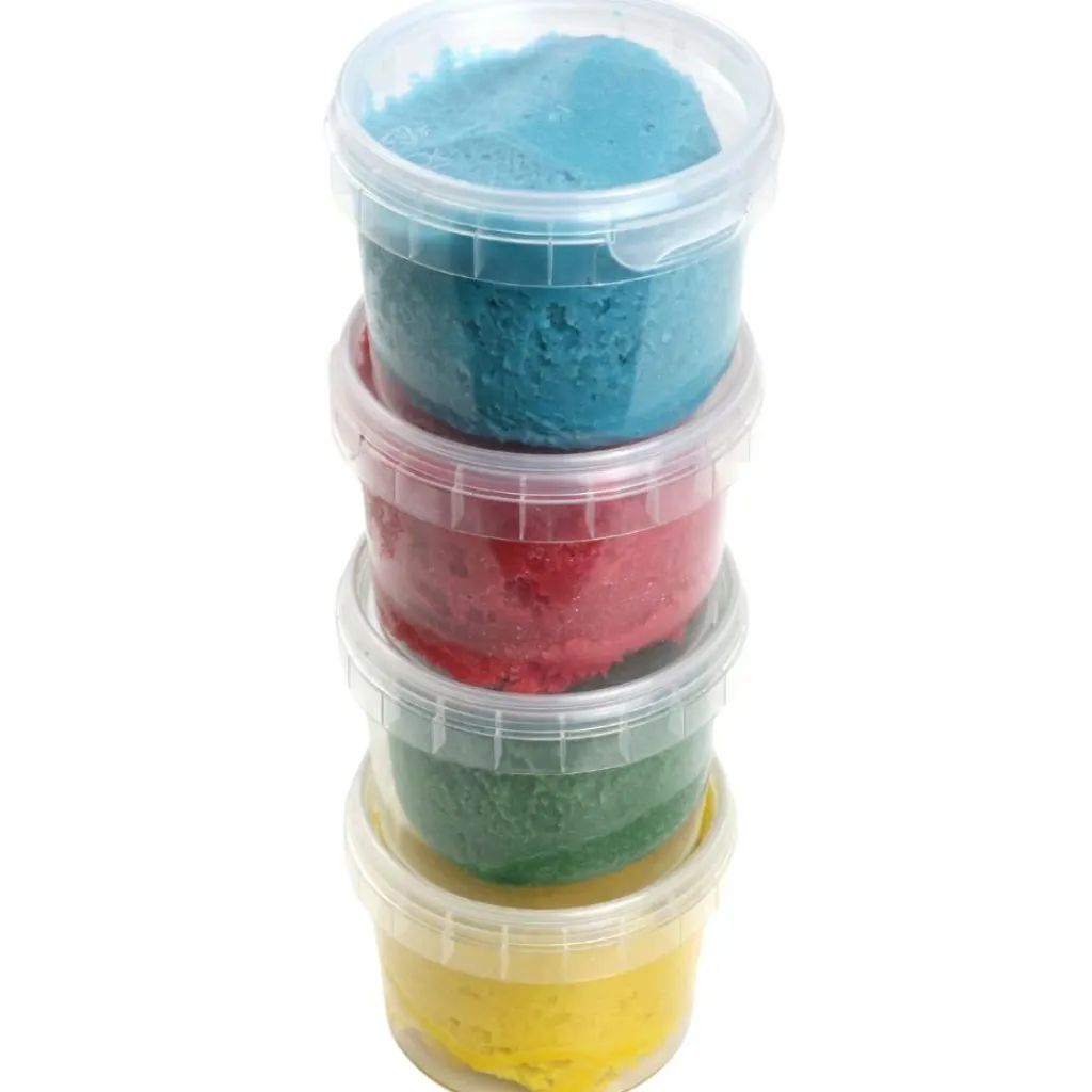 Neogrün Coffret Yuki pâte à modeler naturelle et vegan (assort. 4 pots)