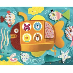 Online Coffrets à autocollants Collage Mousse mousse Activités Manuelles