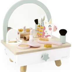 New Coiffeuse de table Licorne et accessoires Coin Beauté / Barbier