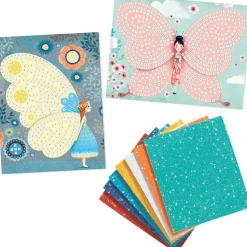 Djeco Collages mosaïques Papillons