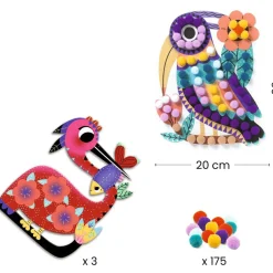 Djeco Collages pour les petits Panachés