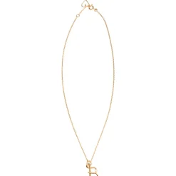 Enfant Padam Padam Collier chaîne La petite majuscule goldfilled rose (personnalisable)