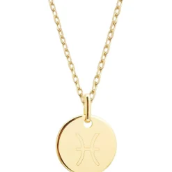 Collier chaîne médaille Poisson personnalisable (plaqué or) Enfant Chaîne & Collier Bébé / Enfant