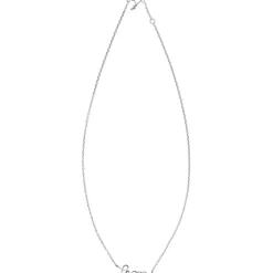 Enfant Padam Padam Collier chaîne Prénom argent (personnalisable)