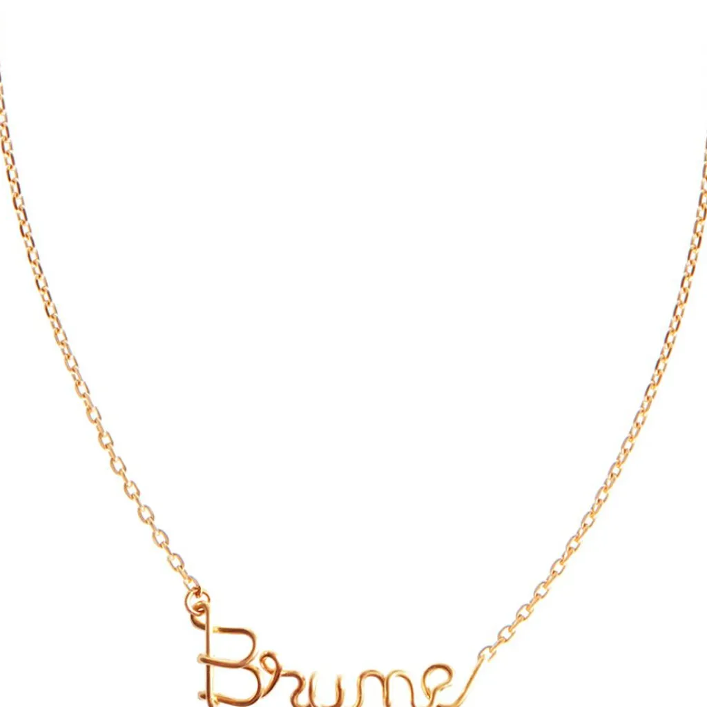 Discount Collier chaîne Prénom goldfilled jaune (personnalisable) Enfant Chaîne & Collier Bébé / Enfant