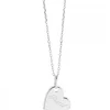 Enfant Petits trésors Collier enfant Kids coeur personnalisable (argent 925°)