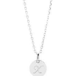 Enfant Petits trésors Collier enfant mini charm médaille (argent 925°)