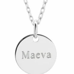 Best Collier enfant Petite médaille personnalisable (argent 925°) Enfant Chaîne & Collier Bébé / Enfant