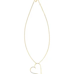 Sale Collier Mon grand cœur (goldfilled jaune 14 carats) Collier Maman